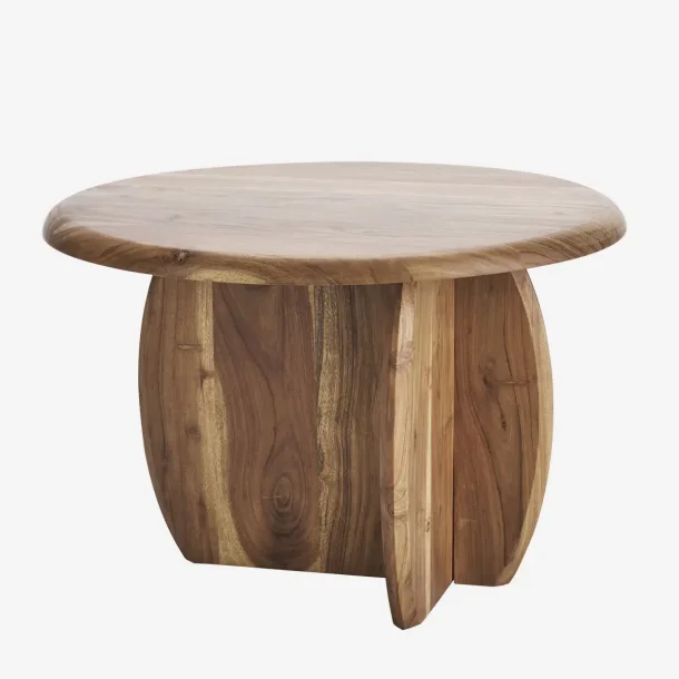 Madam Stoltz - Kaffebord i akacietr, D:60x40 cm