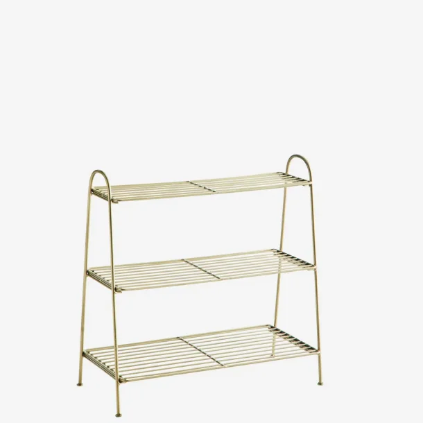 Madam Stoltz - Stor Skohylde i metal