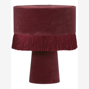 PR HOME - Alexis bordlampe, rd, 31 cm