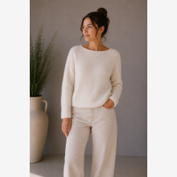 Marta Du Chateau -  MdcAnouk Strik Beige