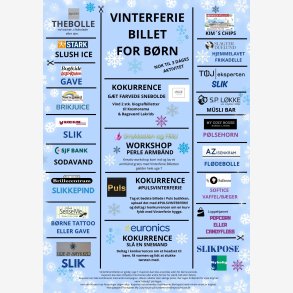Vinterferie Billet For B�rn - FORUDBESTIILING - Begr�nset antal