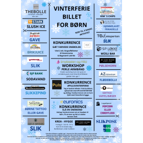 Vinterferie Billet For B�rn - FORUDBESTIILING - Begr�nset antal