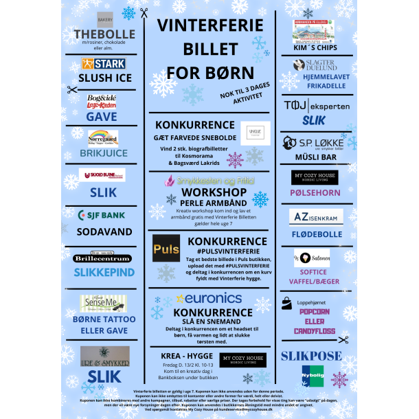 Vinterferie Billet For B�rn - Begr�nset antal