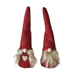 Speedtsberg - Nisser 'Kaj &amp; Line' u. ben H13cm, Rd - Flere varianter