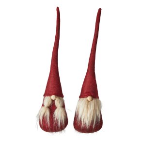 Speedtsberg - Nisser 'Kaj & Line' u. ben H36cm, Rd - Vlg mellem 2