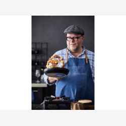 HOLM - Stegepande Sort 20xH4cm.