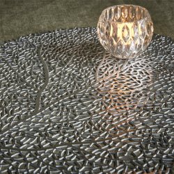 Speedtsberg - Dkkeserviet Rund Slv Koral mnster D: 38 cm. pvc.