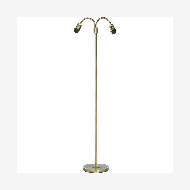 PR HOME - Amy Gulvlampe Flex2, Antik Messing. 150cm.