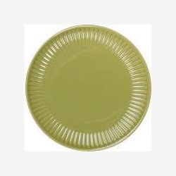 Ib Laursen - Frokosttallerken Mynte Herbal Grn H2/19,5cm. 2 sortering