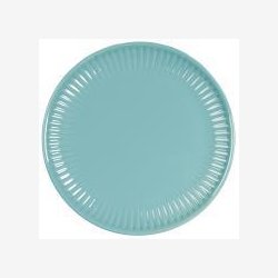 Ib Laursen - Frokosttallerken Mynte Aqua Haze H2/19,5cm. 2 Sortering