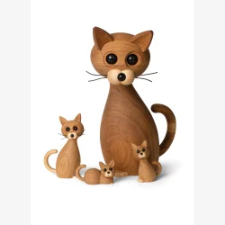 Spring Copenhagen - Big Lucky kat H: 42cm.