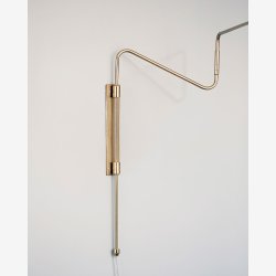 House Doctor - V�glampe Messing 70 cm.