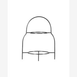 House Doctor - Tallerkenopsats S�lv finish 24,5x17,2x32 cm.