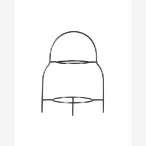 House Doctor - Tallerkenopsats S�lv finish 24,5x17,2x32 cm.