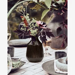 House Doctor - Vase Antik Brun Aluminium H: 15 �: 10 cm. 