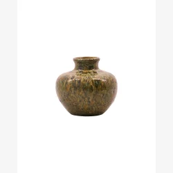 House Doctor - Vase Keramik Brun H: 8,5 �: 8,5 cm. 