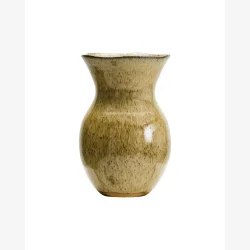 House Doctor - Vase Keramik Beige H: 27 �: 17 cm.