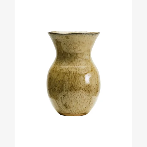House Doctor - Vase Keramik Beige H: 27 �: 17 cm.