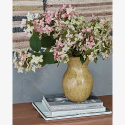 House Doctor - Vase Keramik Beige H: 27 �: 17 cm.