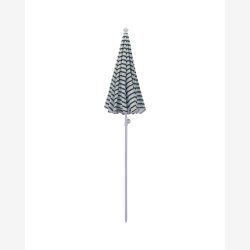 House Doctor - Strandparasol Gr�n/hvid Polyester
