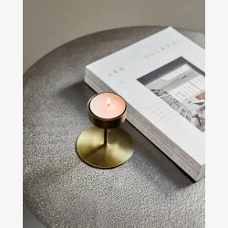 House Doctor - Lysestage t/fyrfadslys Antik "Messing" H: 10 �: 10,5 cm. 