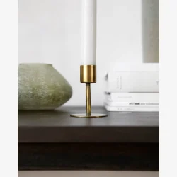 House Doctor - Lysestage t/kronelys Antik "Messing" H: 7 �: 5 cm. 