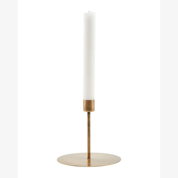 House Doctor - Lysestage t/kronelys Antik "Messing" H: 12 �: 13 cm. 