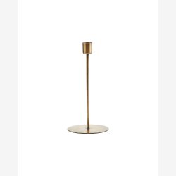 House Doctor - Lysestage Antik messing H20xL9.5 cm.