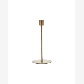 House Doctor - Lysestage Antik messing H20xL9.5 cm.