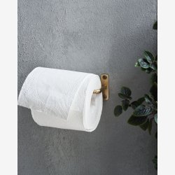 House Doctor - Toiletpapirholder B�rstet messing finish
