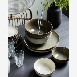 House Doctor - Serveringsfad Gr�n H4xS20xL30 cm.