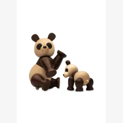 Spring Copenhagen - Polly panda trfigur H:14cm. 