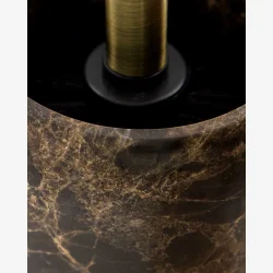 House Doctor - Toiletb�rste Brun Marmor H: 36 �: 10 cm. 