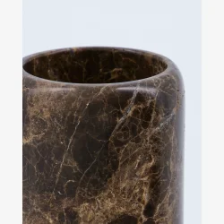 House Doctor - Tandb�rsteholder Brun Marmor H: 11,5 �: 7,5 cm. 