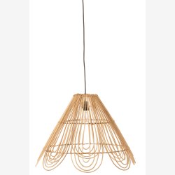J-Line - Loftlampe Bambus/Rattan �: 58 cm. 