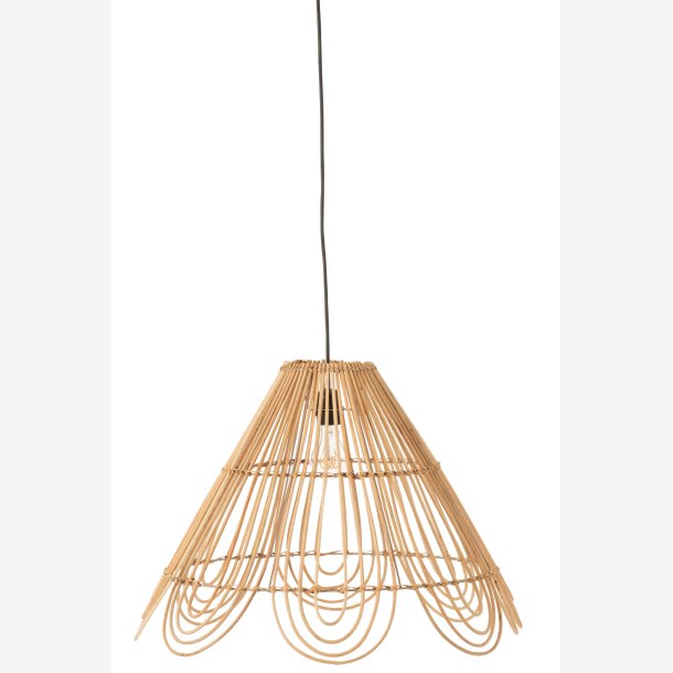 J-Line - Loftlampe Bambus/Rattan �: 58 cm. 