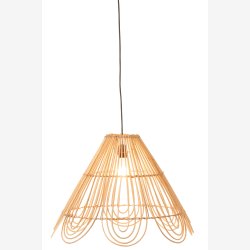 J-Line - Loftlampe Bambus/Rattan �: 58 cm. 