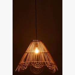 J-Line - Loftlampe Bambus/Rattan �: 58 cm. 
