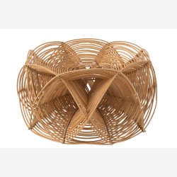 J-Line - Loft Lampe i flettet Rattan : 50 H: 25cm. 