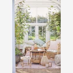 Ib Laursen bambus bnk B: 40 H: 52 L: 120