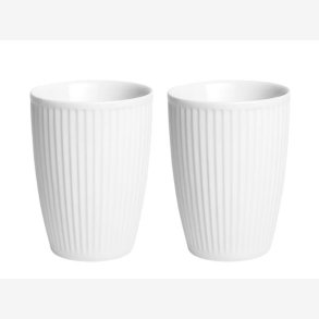 Pillivuyt Pliss Termokrus Dia 8 x 12 cm 25 cl 2 stk. Hvid