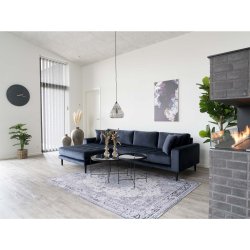 House Nordic - Venezia sofabord sort, 70xh40cm