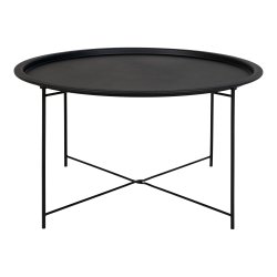 House Nordic - Bastia sofabord sort, 75x43 cm