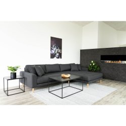 House Nordic - Vita sofabord sort, 90x60x45 cm