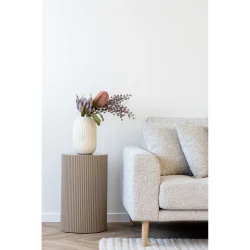 House Nordic - Farense Hjrnebord, gr/beige, 30x50 cm