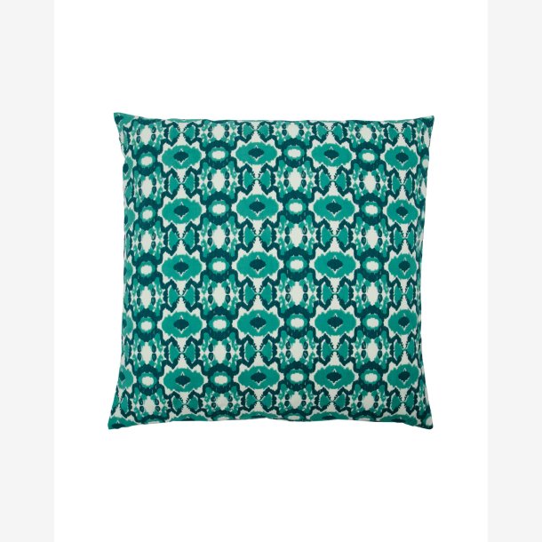 House Doctor - Pudebetr�k m. m�nster M�rkegr�n 50x50 cm.