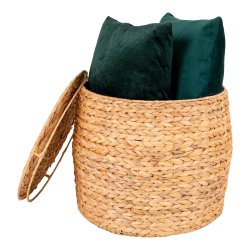 House Nordic - Delia Hjrnebord, med opbevaring  43x34 cm