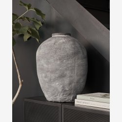 House Doctor - Vase Gr� Beton 47x37 cm.