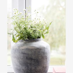 House Doctor - Vase Gr� Beton H:31xS:10,5xL:27 cm.