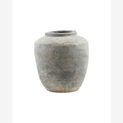 House Doctor - Vase Gr� Beton H:31xS:10,5xL:27 cm.